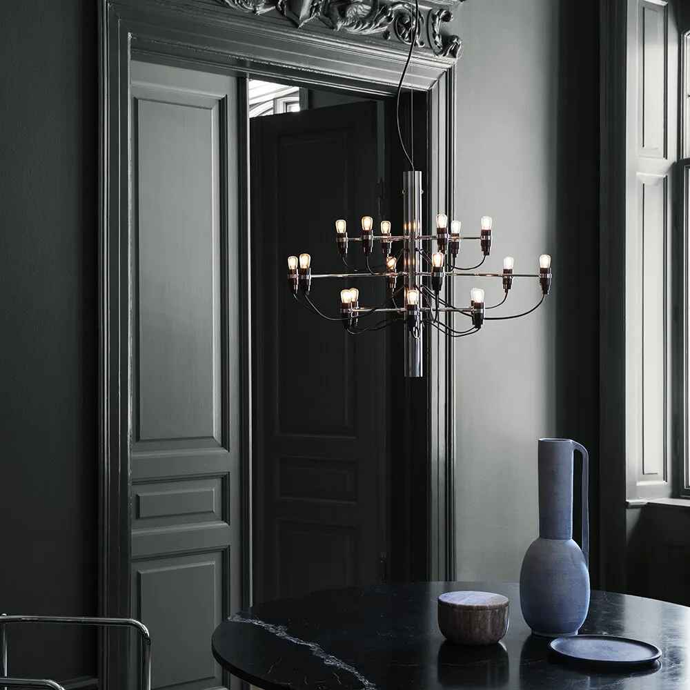 Tendrila Multi-Light Chandelier - Industrial Style Pendant Light for Dining Room