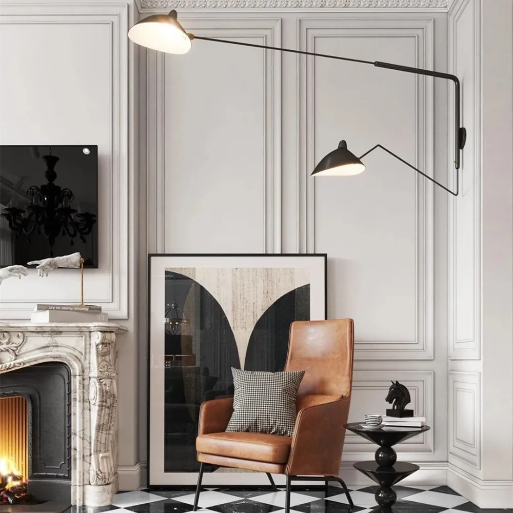 Arclume Modern Wall Light - Modern Adjustable Sconce for Living Room