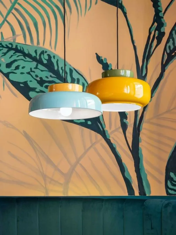Medieval Bauhaus Disc Orb Maracanã Pendant Light G85