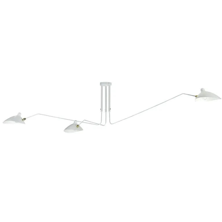Arclume Arc Ceiling Lamp - Mid Century Multi Arm Light for Living Room