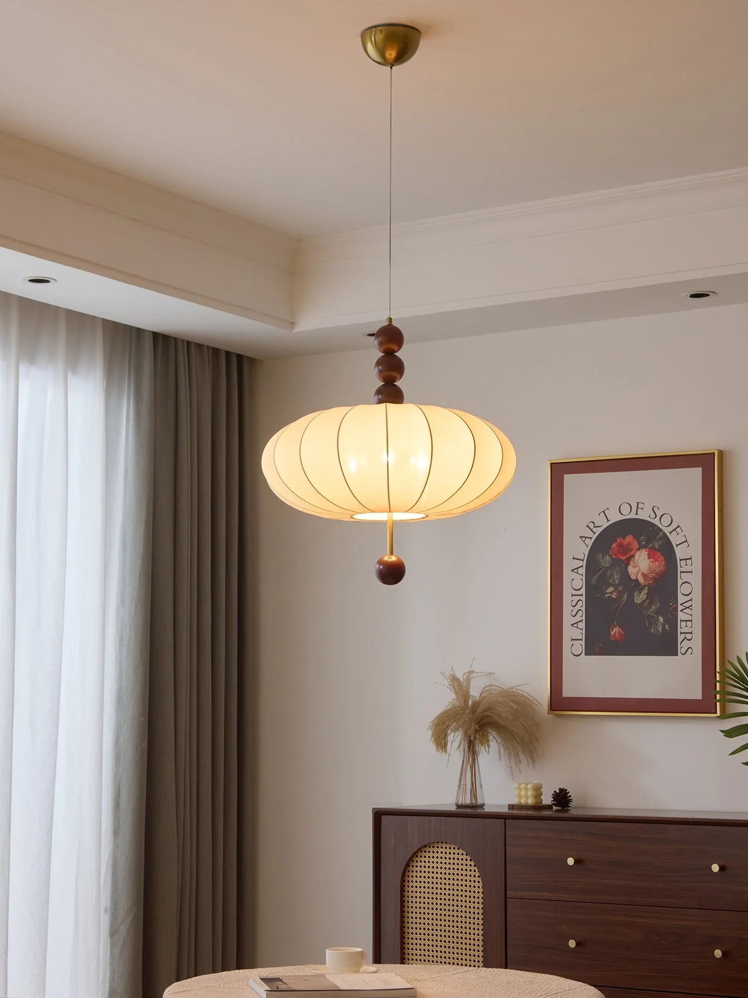 Adelaide Fabric Pendant Light T1574