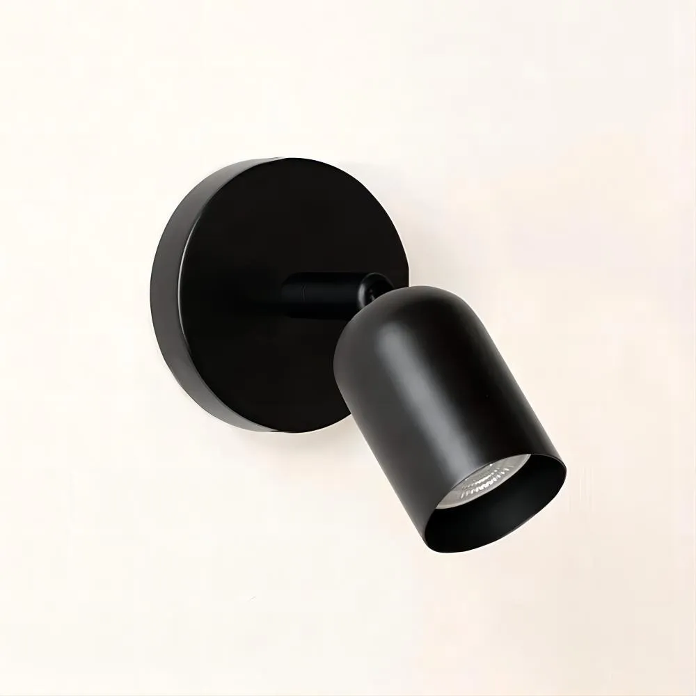 Solid Color Wall Sconce - Modern Bauhaus LED Bedside Lighting Interior S169