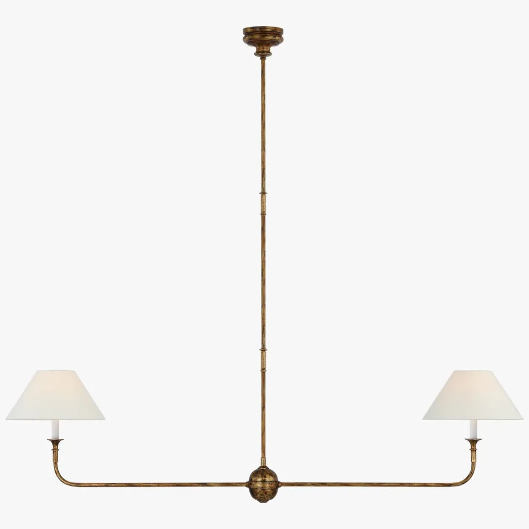 Piaf Geometric Metal Chandelier – Industrial Style for Dining Room T198