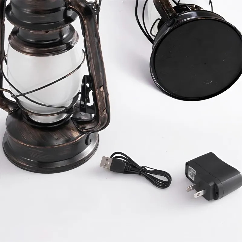 Rechargeable Portable Retro Camping Lamp S01