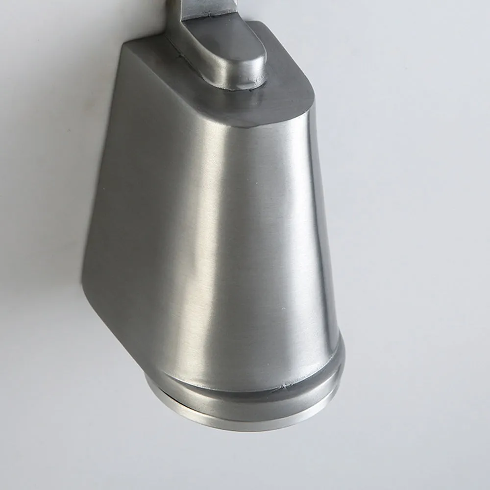 Orr Industrial Metal Bell Shaped Outdoor Wall Lamp, Black/Gray/Coppery/Aluminum G114