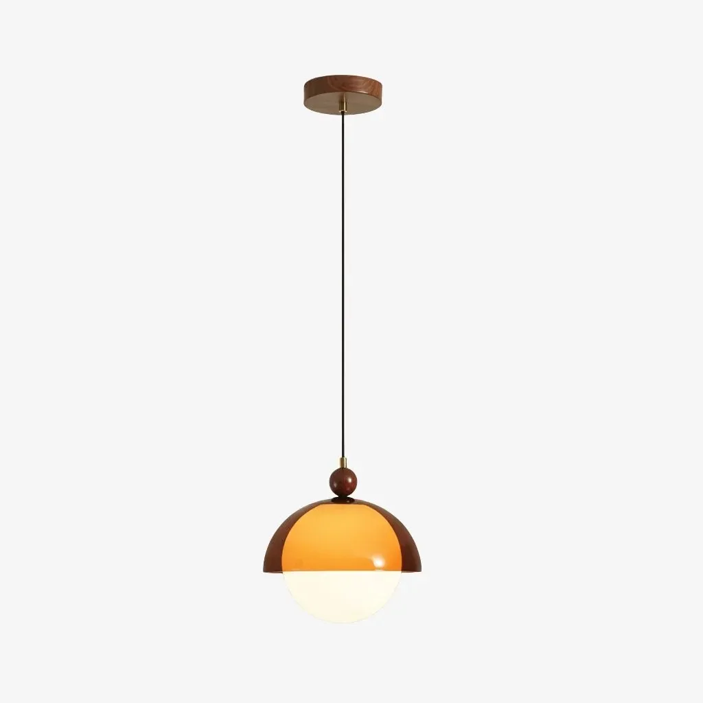 Afterglow Sunset Vintage Pendant - Glass Shade Lamp for Dining Room T556