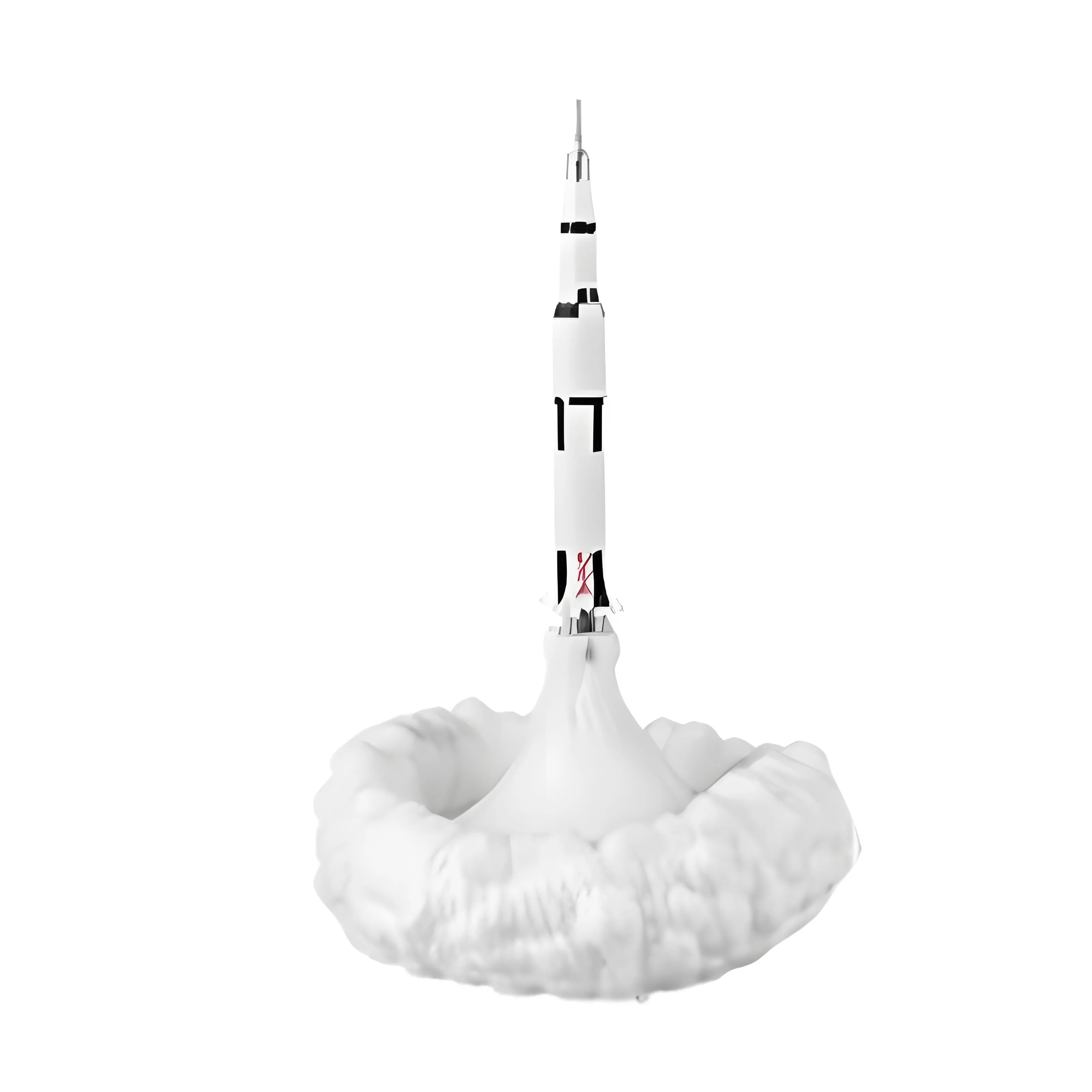 Creative 3D Printed Airplane Fire Dragon Table Lamp M585