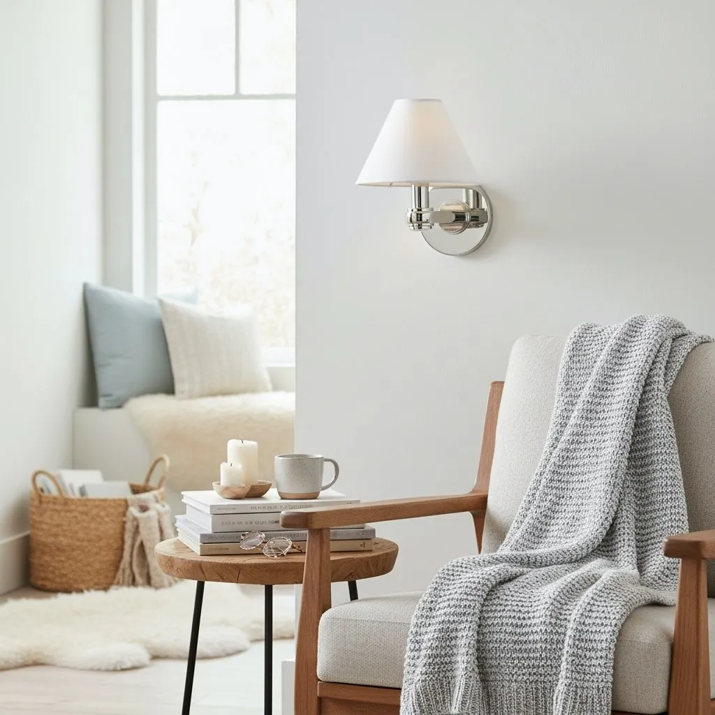 Modern Metal Wall Sconce – Adjustable Arms for Hallways T424