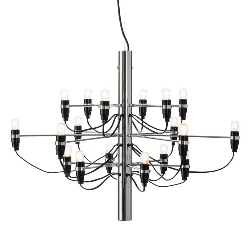 Tendrila Multi-Light Chandelier - Industrial Style Pendant Light for Dining Room