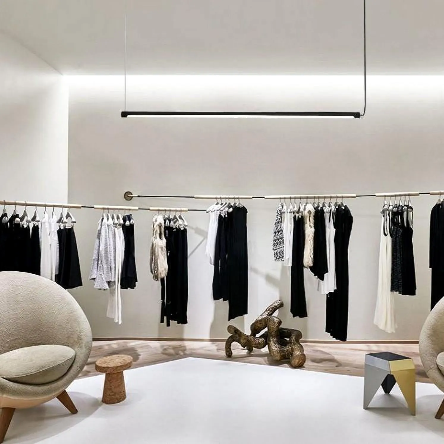 Linear LED Pendant Light-Horizontal