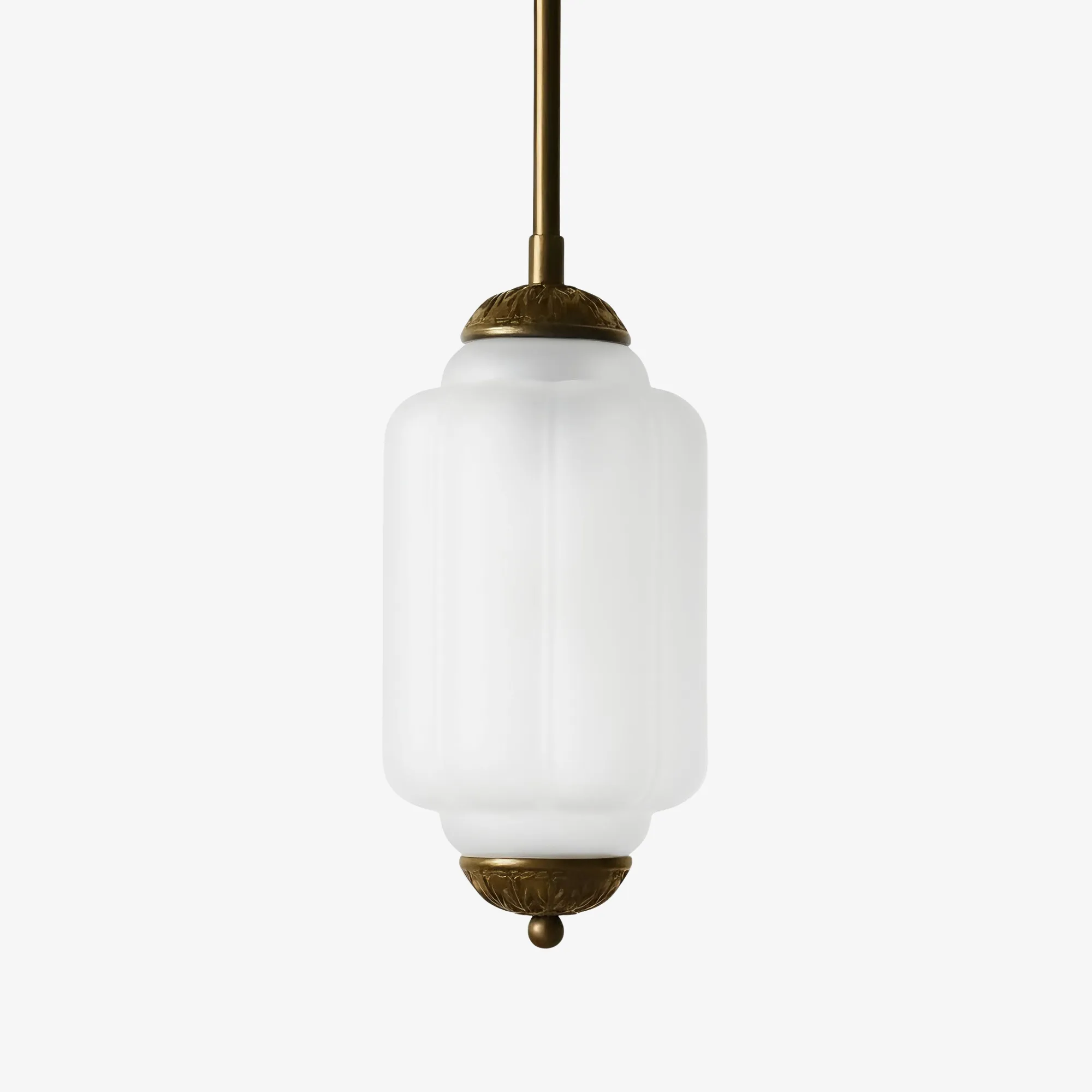 Eloise Vintage Glass Pendant Light - Elegant Pendant Lamp for Living Room G23