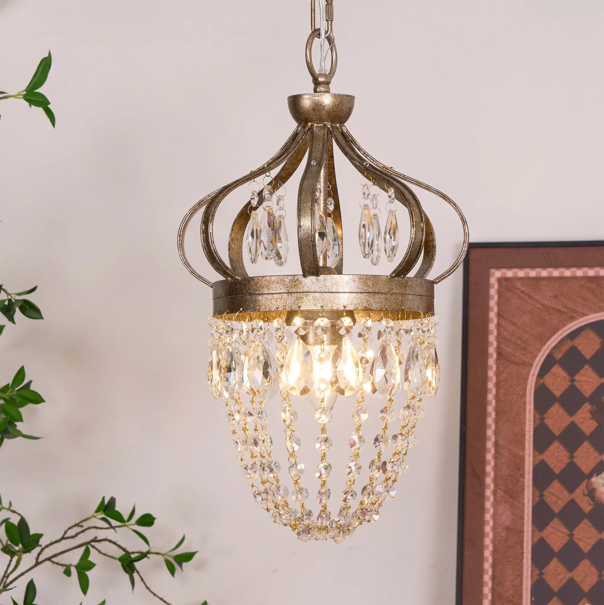 Abella Tear Drop Chandelier T1741