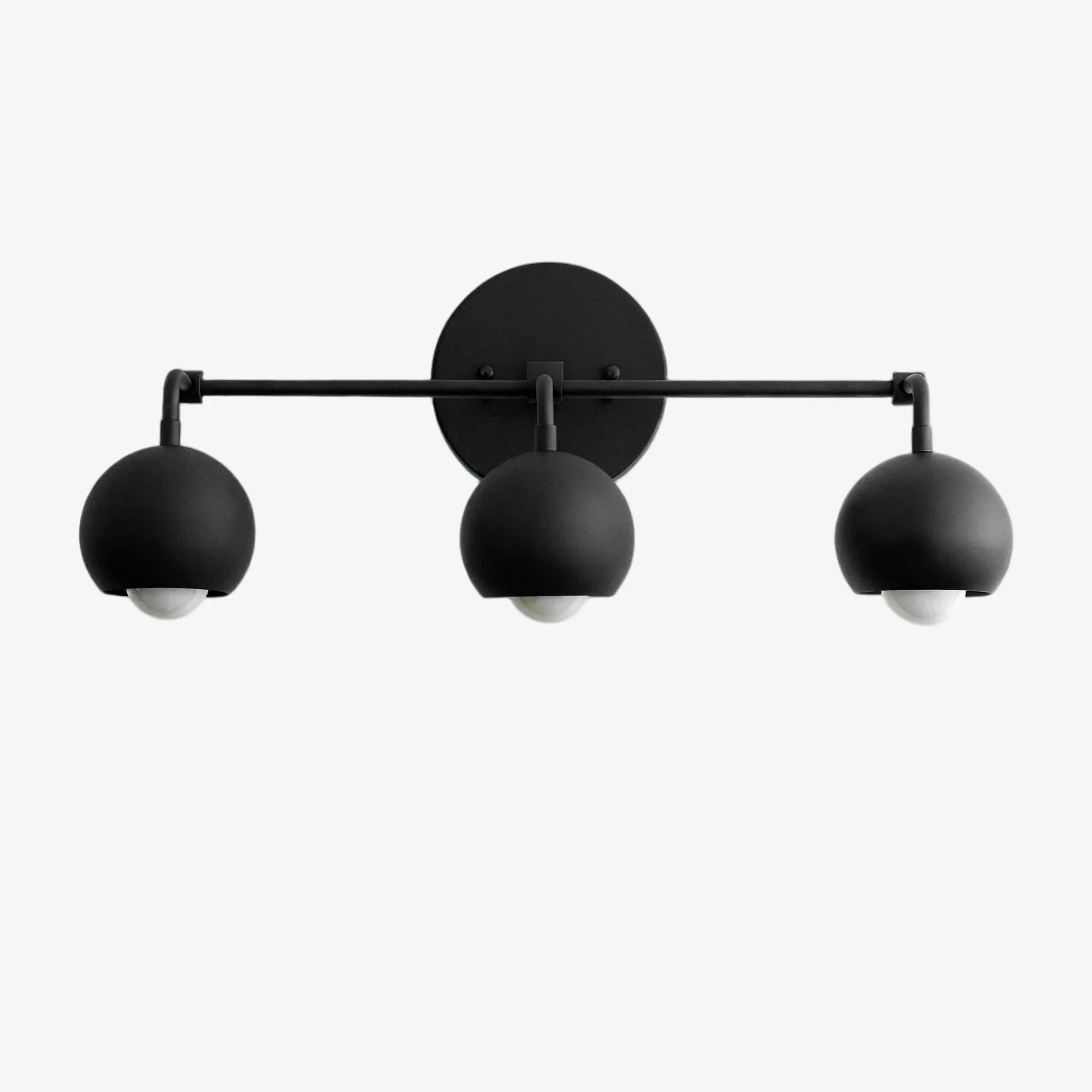 Metio Dome Decorative Vanity Light - Classic Orb Shade Bathroom Wall Lamp T324