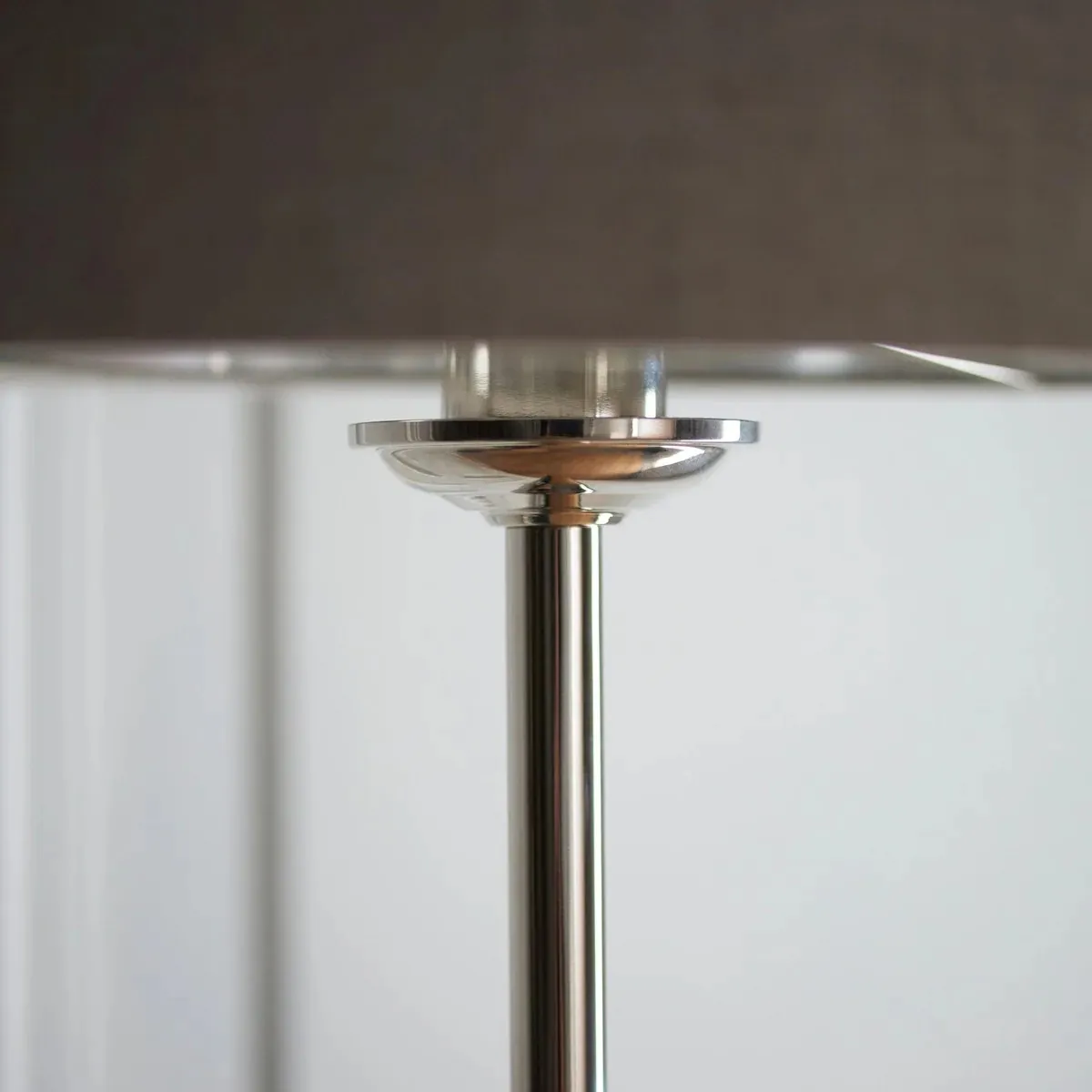 Tela Drum Shade Floor Lamp - Contemporary Fabric Standing Lamp for Home Office T1040
