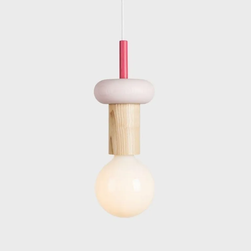 Creative Simple Wooden Pendant Light S155