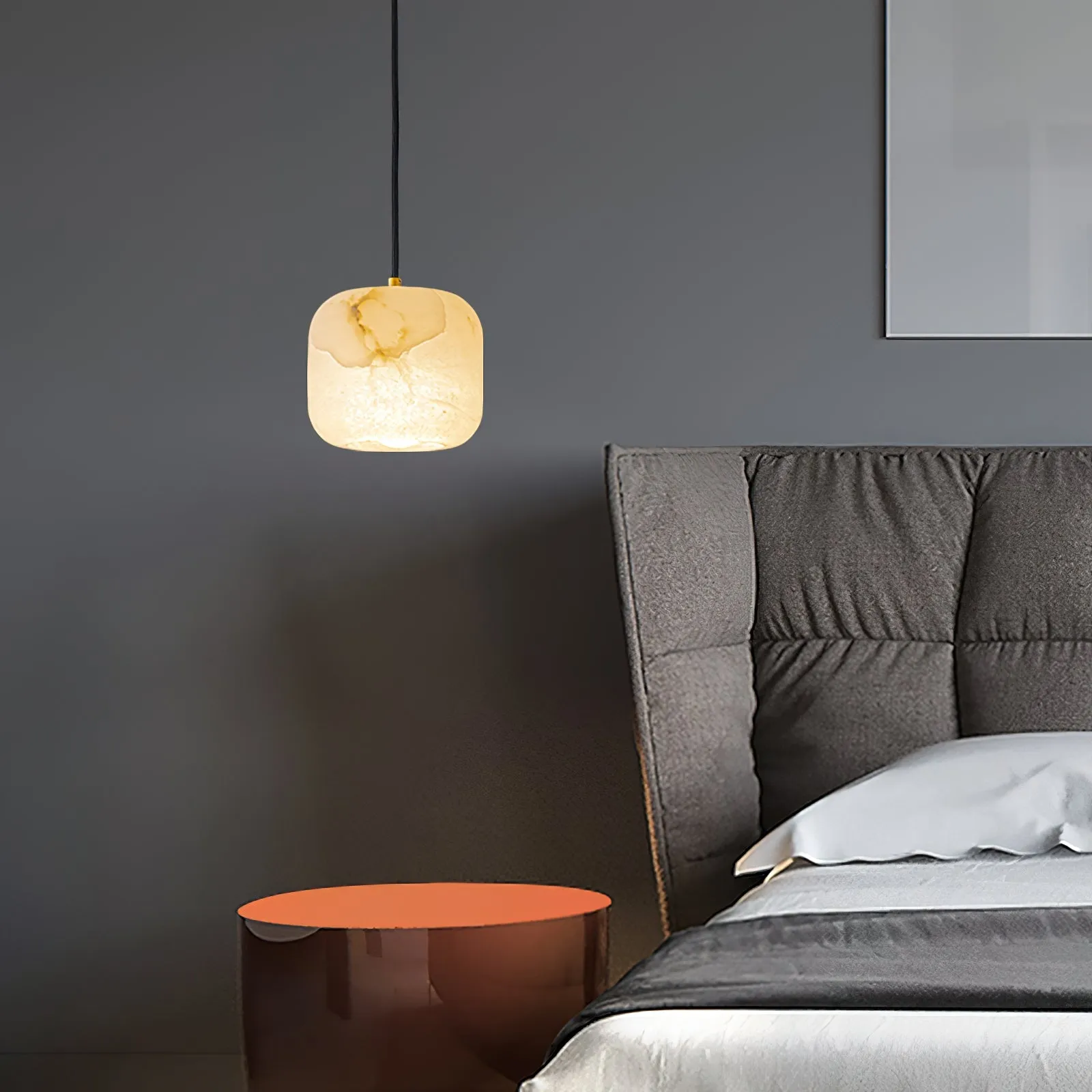 Alabaster Bedside Pendant Light T1647