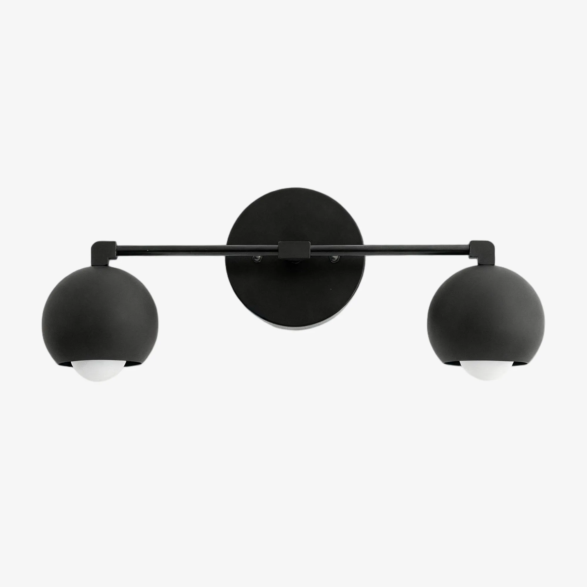 Metio Dome Decorative Vanity Light - Classic Orb Shade Bathroom Wall Lamp T324