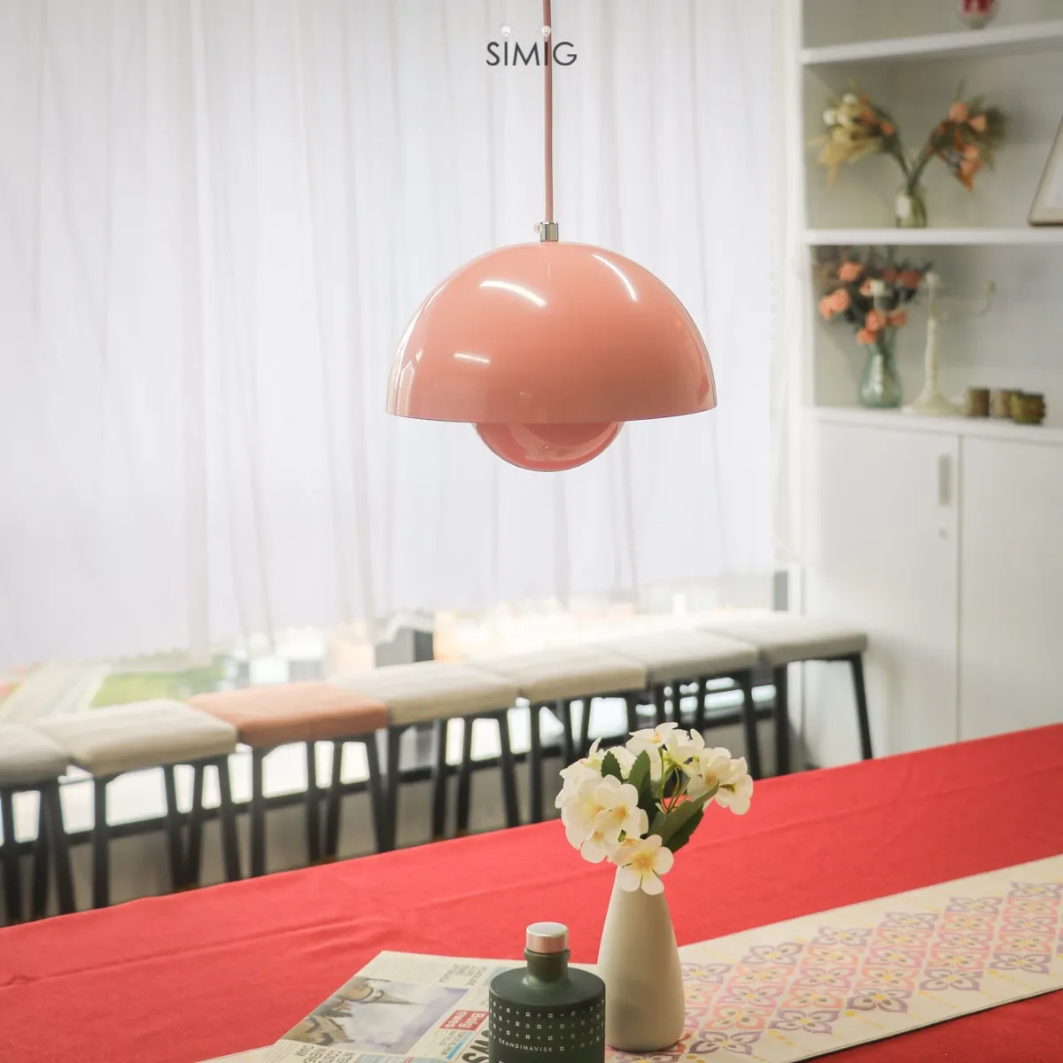 Modern Macaroon Flower Bud Pendant Light S207