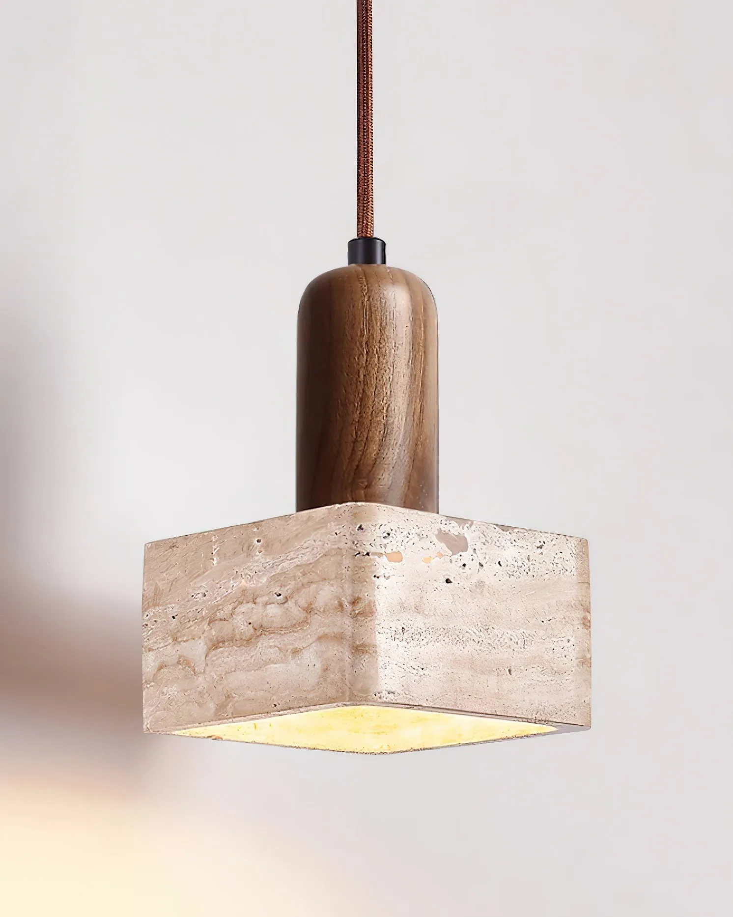 Simple Elegant Square Rectangular Pendant Lamp M94