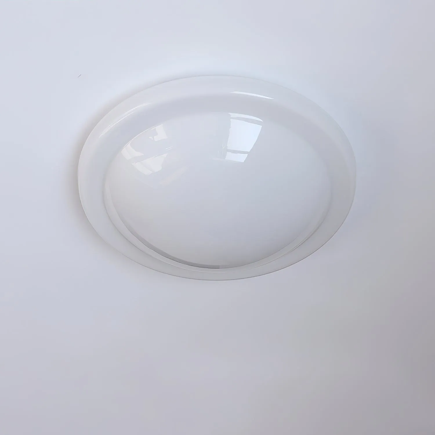 Modern Miminalist White Glass Led Ceiling Lamp M307