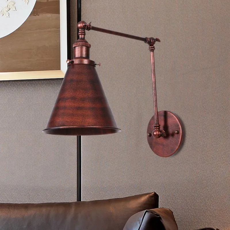 Industrial Style Adjustable Metal Wall Lamp G08