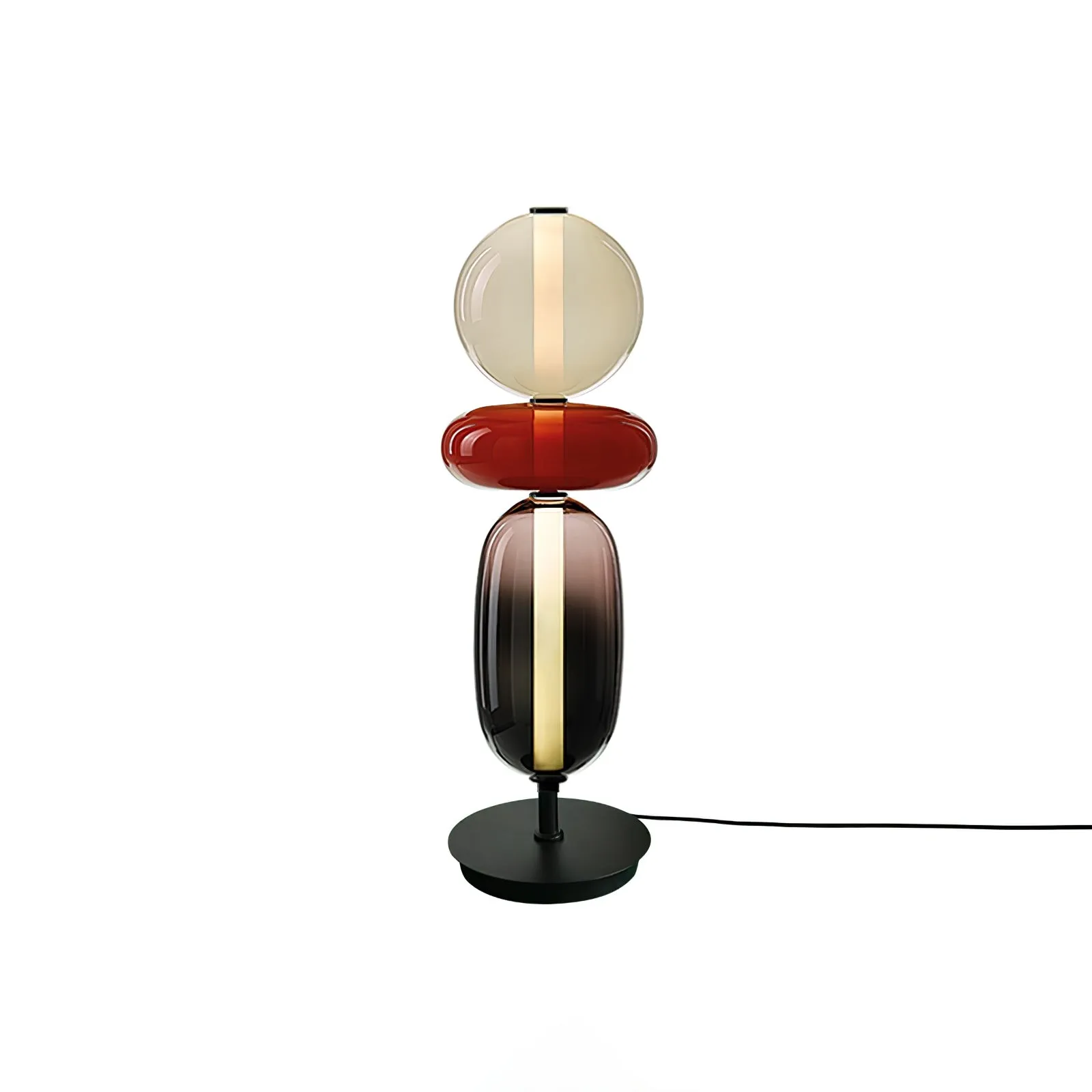 Nordic Minimalist Creative Luxury Gourd Glass Table Lamp M382