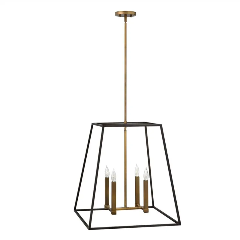 Trapezium Cage Pendant Light