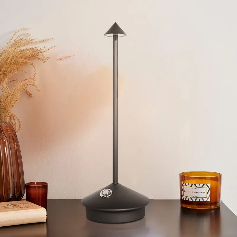 Glimma Rechargeable LED Table Lamp - Modern Portable Lamp for Living Room