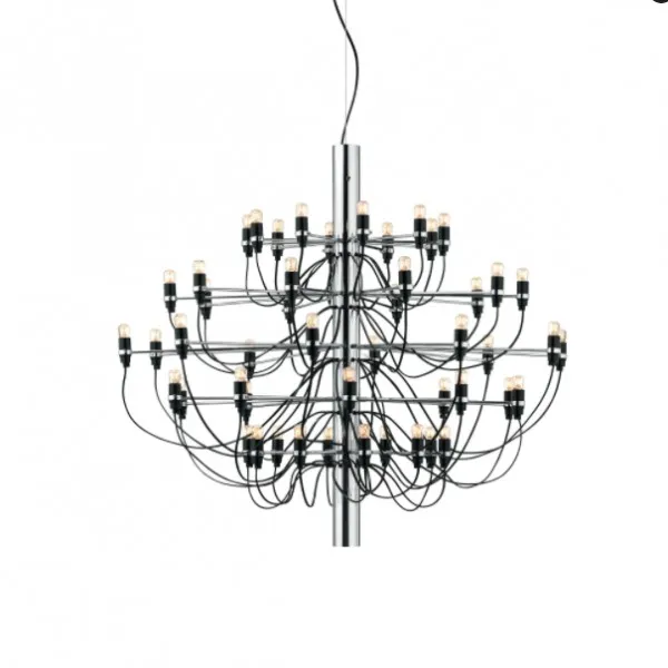 Tendrila Multi-Light Chandelier - Industrial Style Pendant Light for Dining Room