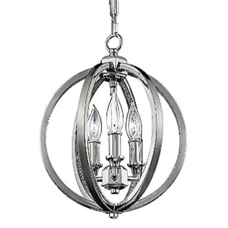 Globe Cage Candlestick Chandelier
