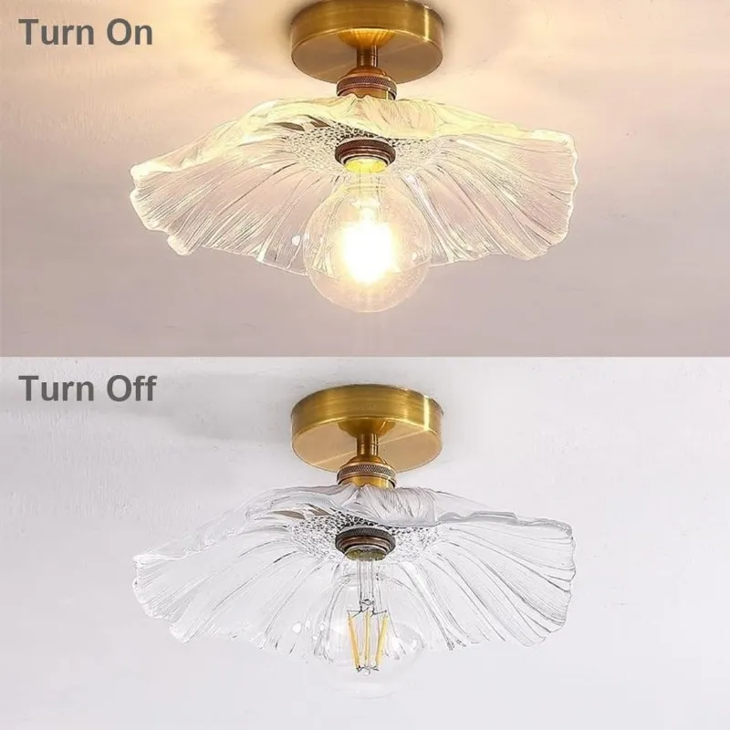 Tiffany Glass Ceiling Light for Living Room