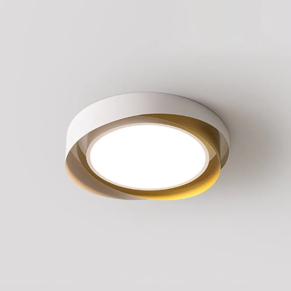 Nordic Style Modern Minimalist Wave Pattern Ceiling Lamp M424