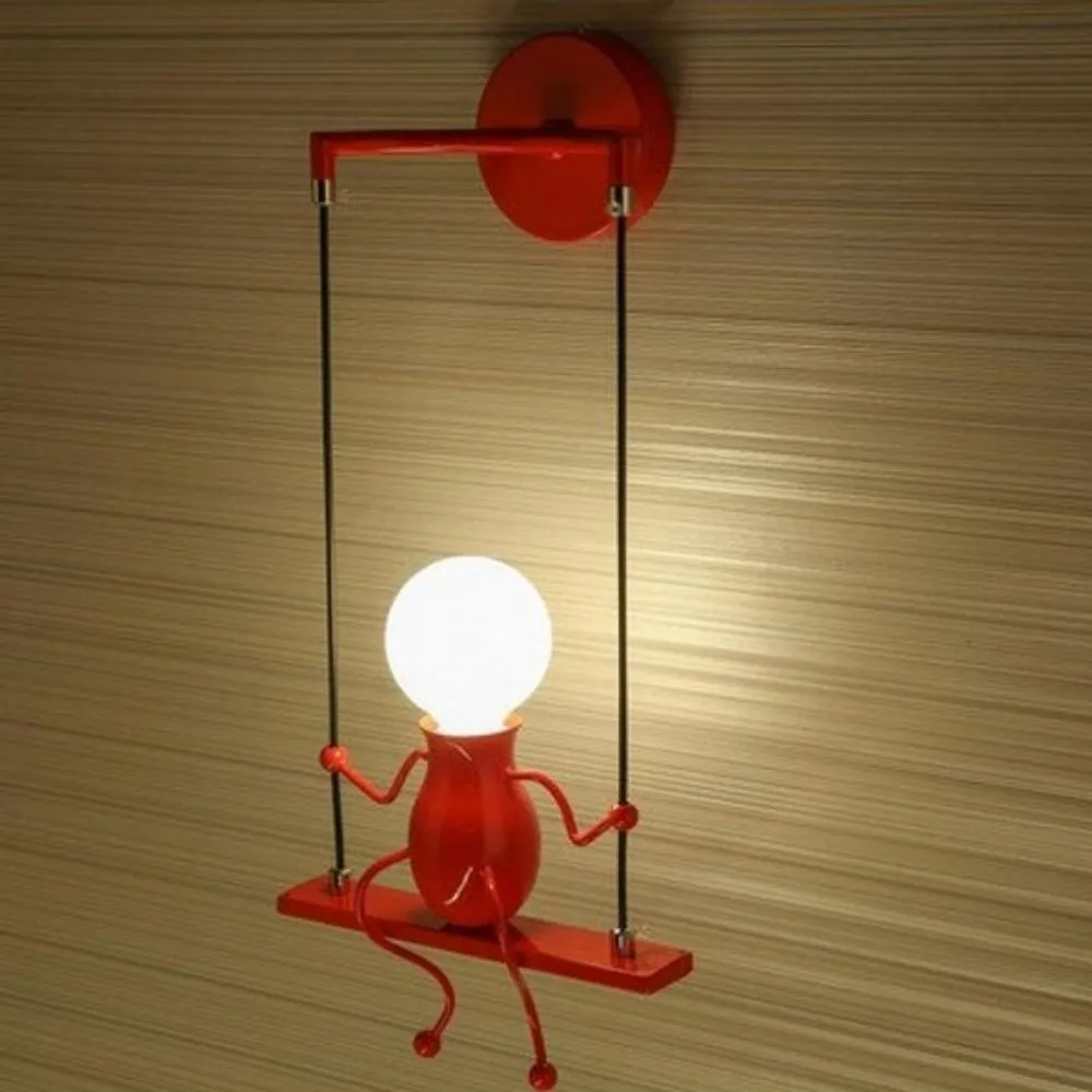 Cartoon Robot Wall Light