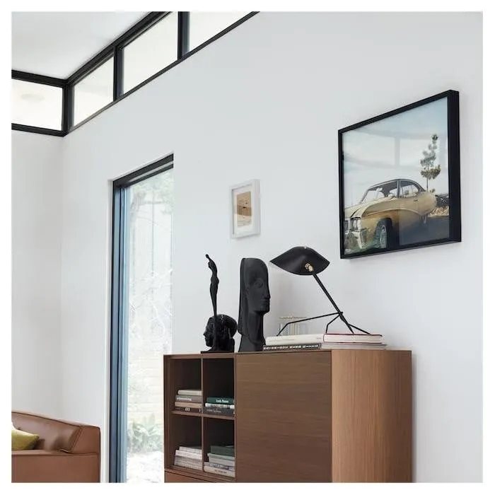 Arclume Tripod Desk Lamp – Black Metal Design for Room