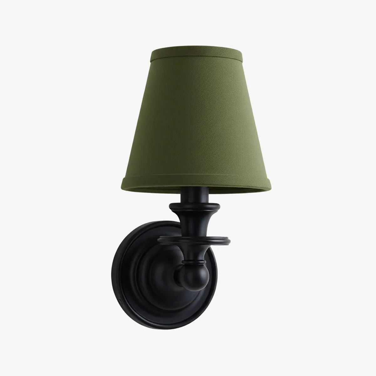 Kalvora Fabric Shade Wall Sconce - Stylish Modern Light for Bedroom T090