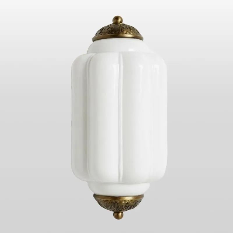 Eloise Elegant Glass Wall Sconce - Vintage Lighting for Bedroom T290
