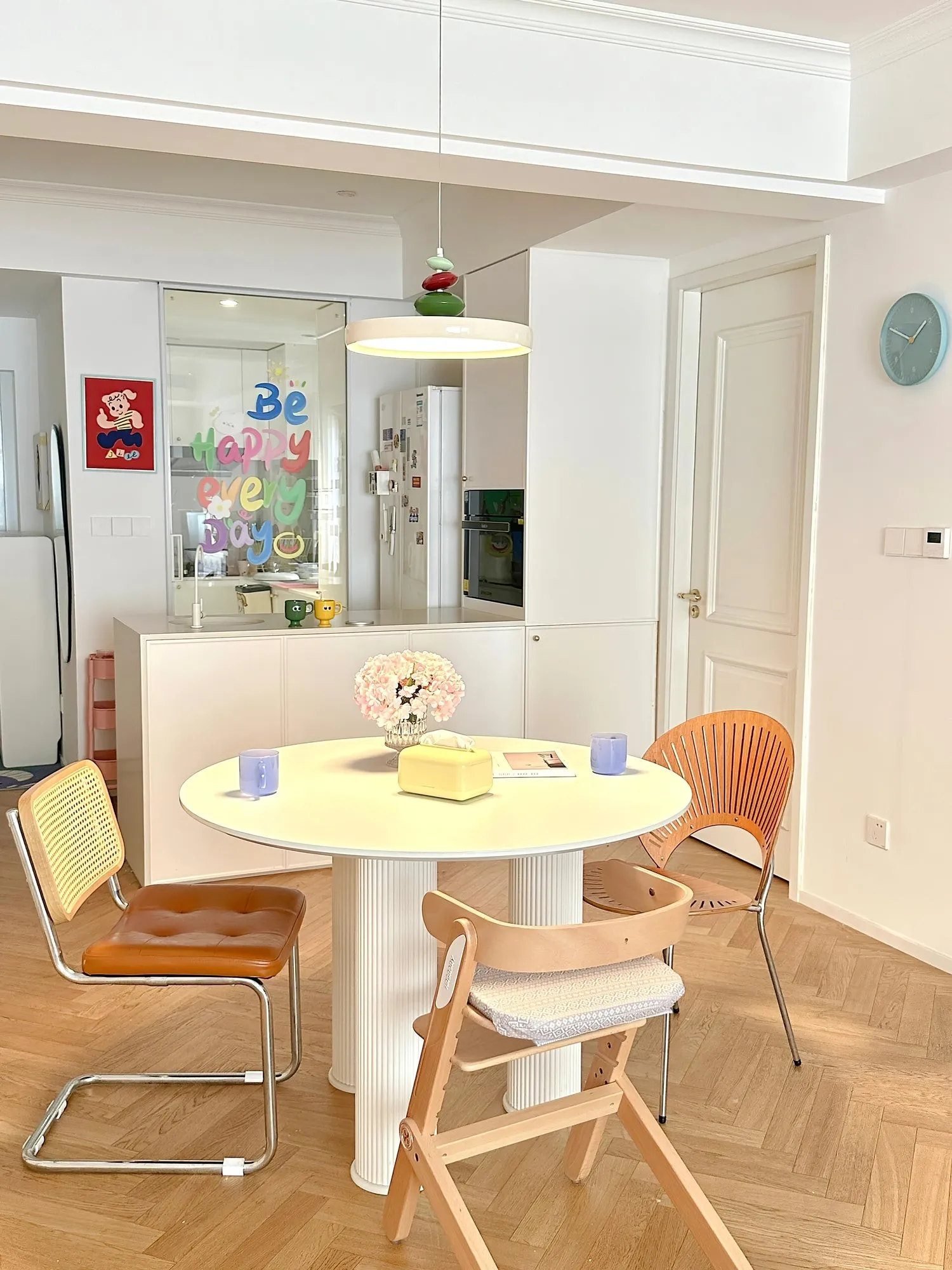 Nordic UFO Colorful LED Pendant Light M483