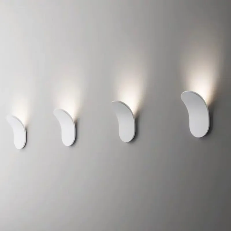 Contemporary Scandinavian Aluminum Arch LED Wall Sconce Lamp M64