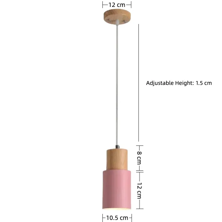 Nordic Macaron Bedside Pendant Light S217