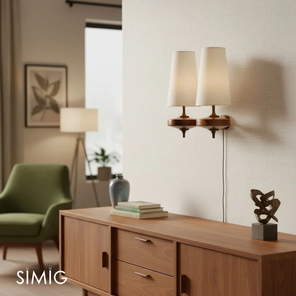 Chrona Rho Fabric Sculpt Wall Lamp - Artistic Contemporary Style T122