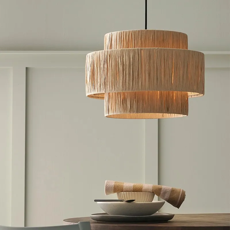 Wabi-Sabi Style Weave Pendant Light/Ceiling Light