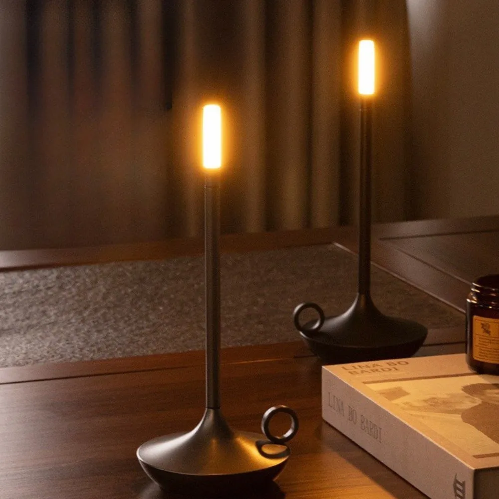 Candlelight Cordless Dimmable Rechargeable Table Lamp S204