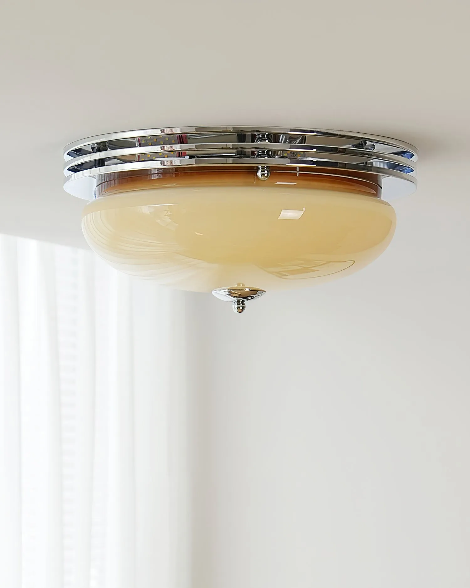 Bauhaus Egg Tart Ceiling Light P034