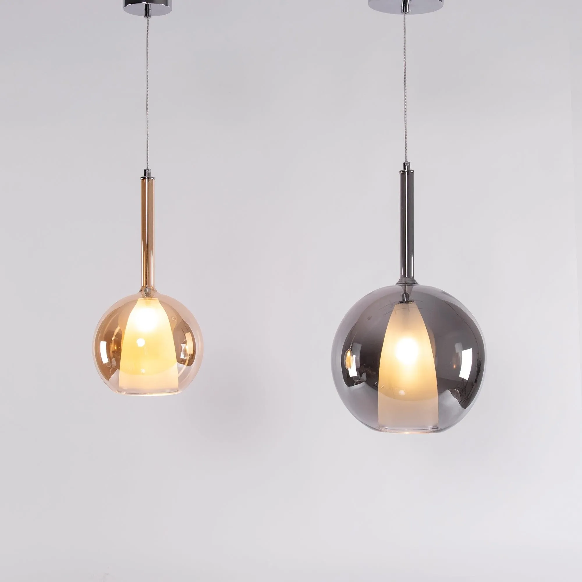 Glo Wine Glass Shaped Pendant Light S185