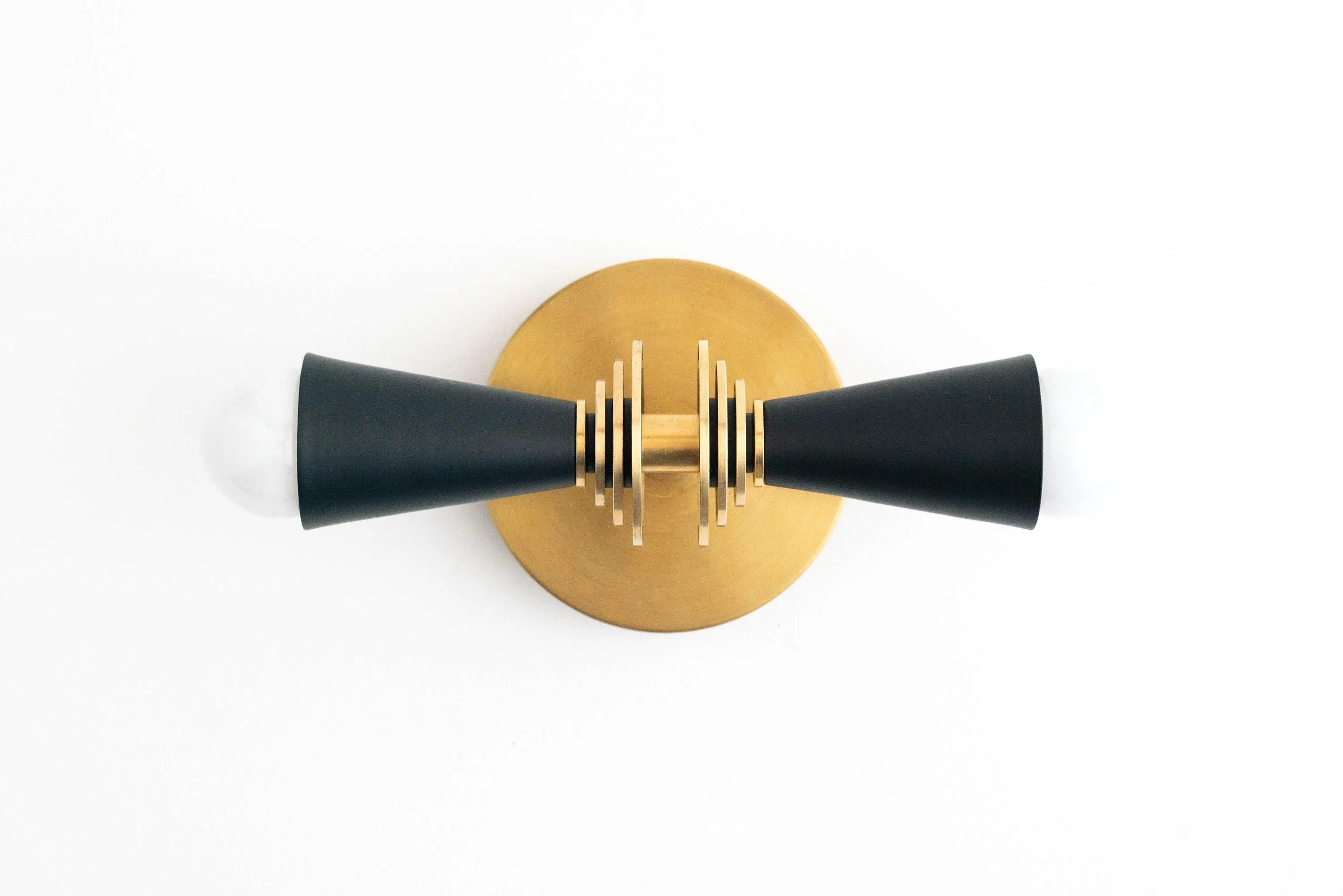 Pyralis Cone Art Deco Wall Light - Multi-Directional Sconce for Vanity or Wall T345