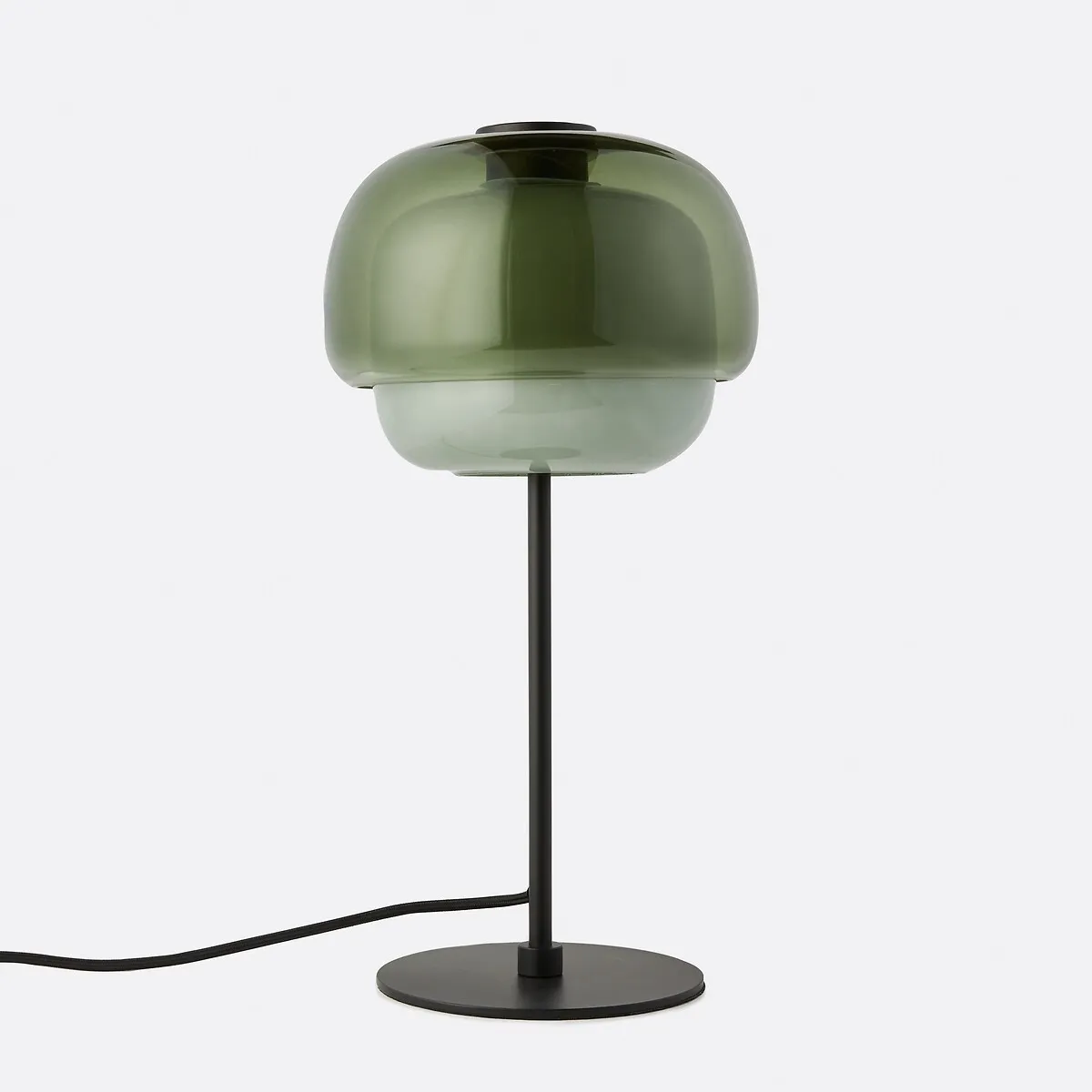 Clinco Stacked Glass Table Lamp ‑ Refined Minimalist Light for Bedroom S249