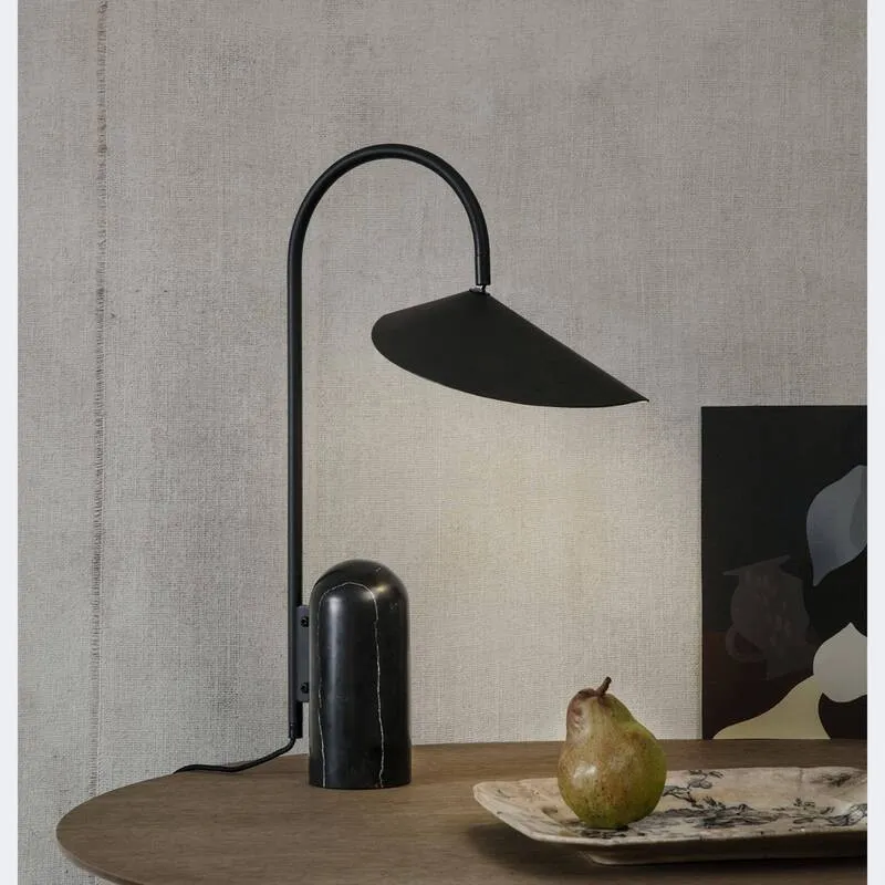 Nulavo Table Lamp - Minimalist Pivoting Lamp for Contemporary Interiors