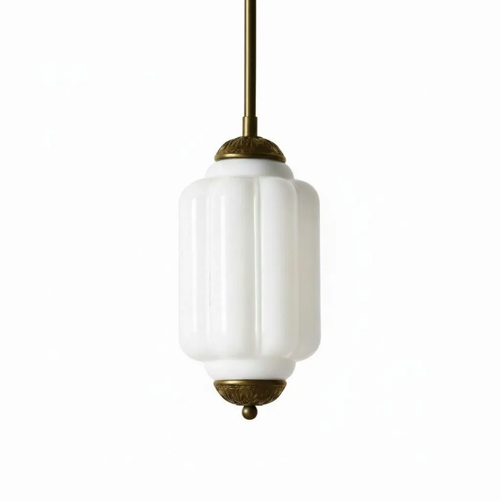 Eloise Elegant Glass Hanging Lamp - Retro Style for Breakfast Nooks T289