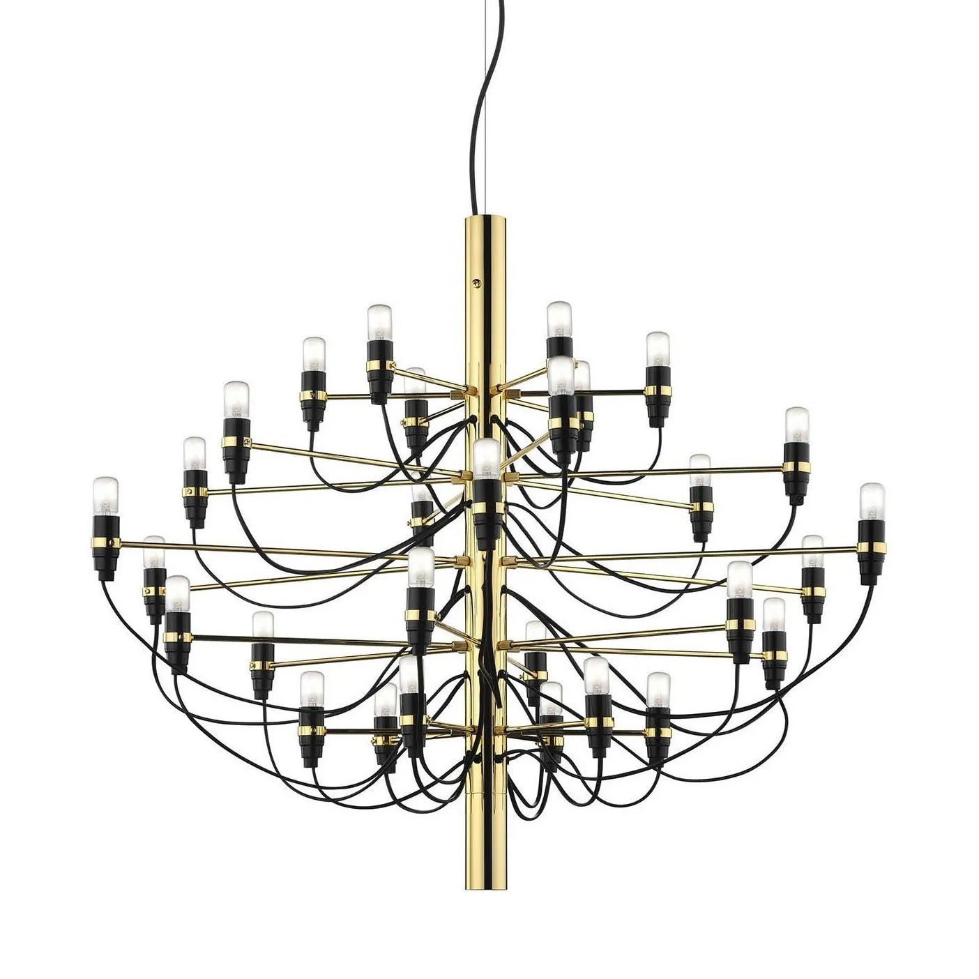 Tendrila Multi-Light Chandelier - Industrial Style Pendant Light for Dining Room