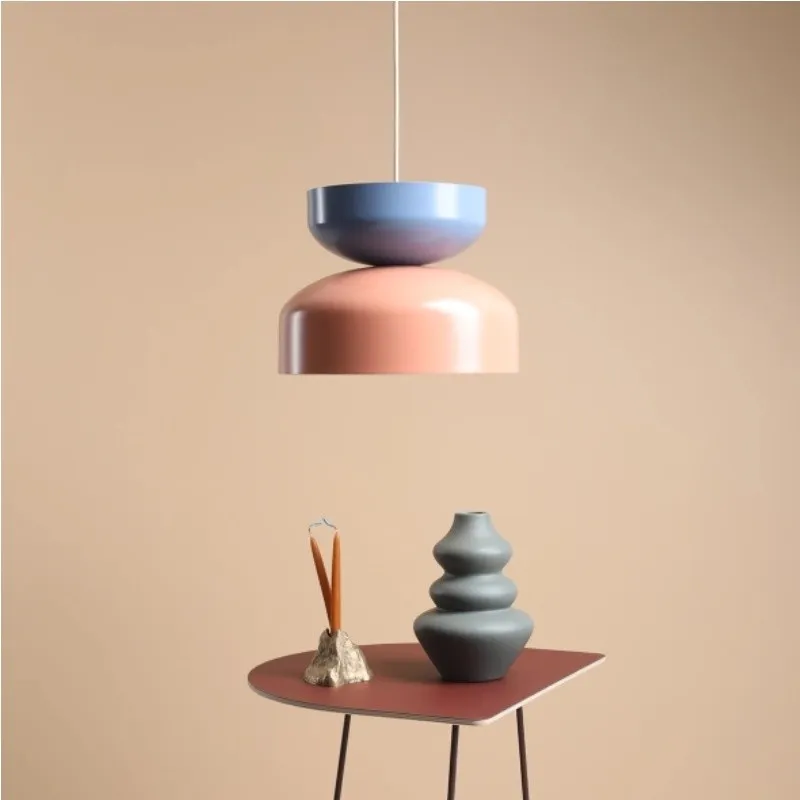 Contemporary Pendant Light with Layered Shade Design S231